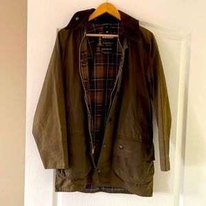 Barbour unisex classic beaufort jacket size 36
